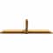 Ekena Millwork Eugene Rough Sawn Timber Gable Bracket, Western Red Cedar, 108"W x 36"H x 4"D x 6"F, 8/12 Pitch GBW108X36X0406EUG00RWR - alternate 3